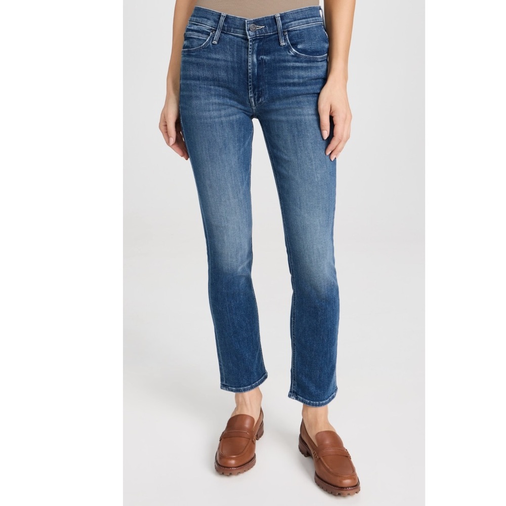 MOTHER The Mid Rise Dazzler Ankle Jeans